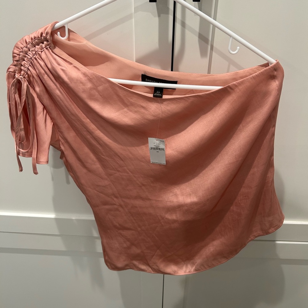 NWT Banana Republic One Shoulder Blouse Size XS
